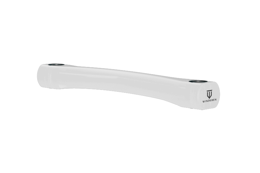 Winderen munnstykke - Flexi - White 125mm +115mm