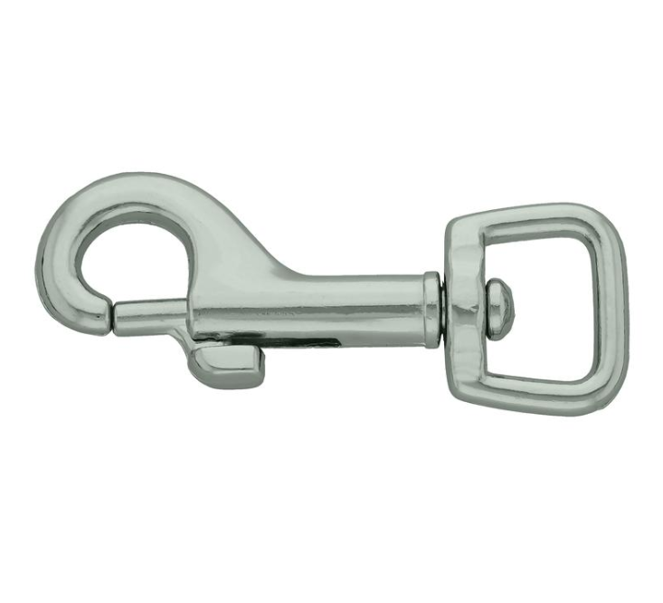 Pistolkrok 13x52mm - forkrommet