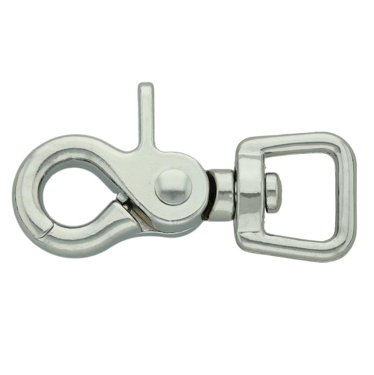 Trigger snap - Forkrommet 16x62mm