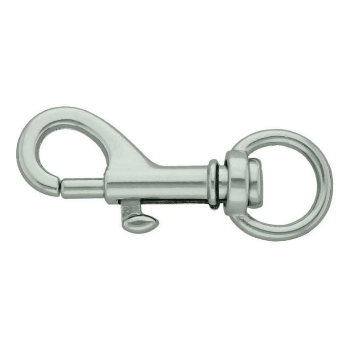 Mini bolt karabiner 10 x 46mm - Forkrommet