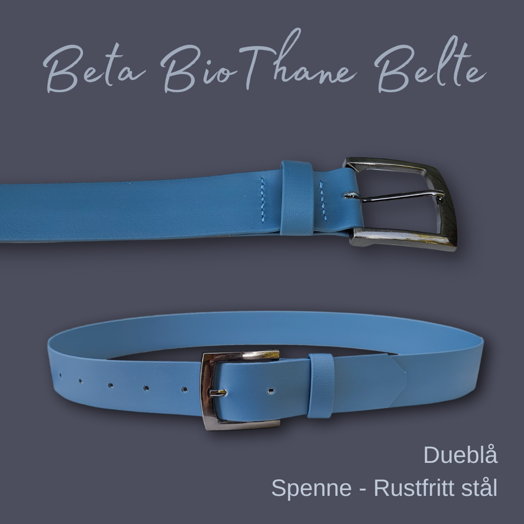 Beta Belte 38mm - rustfri spenne