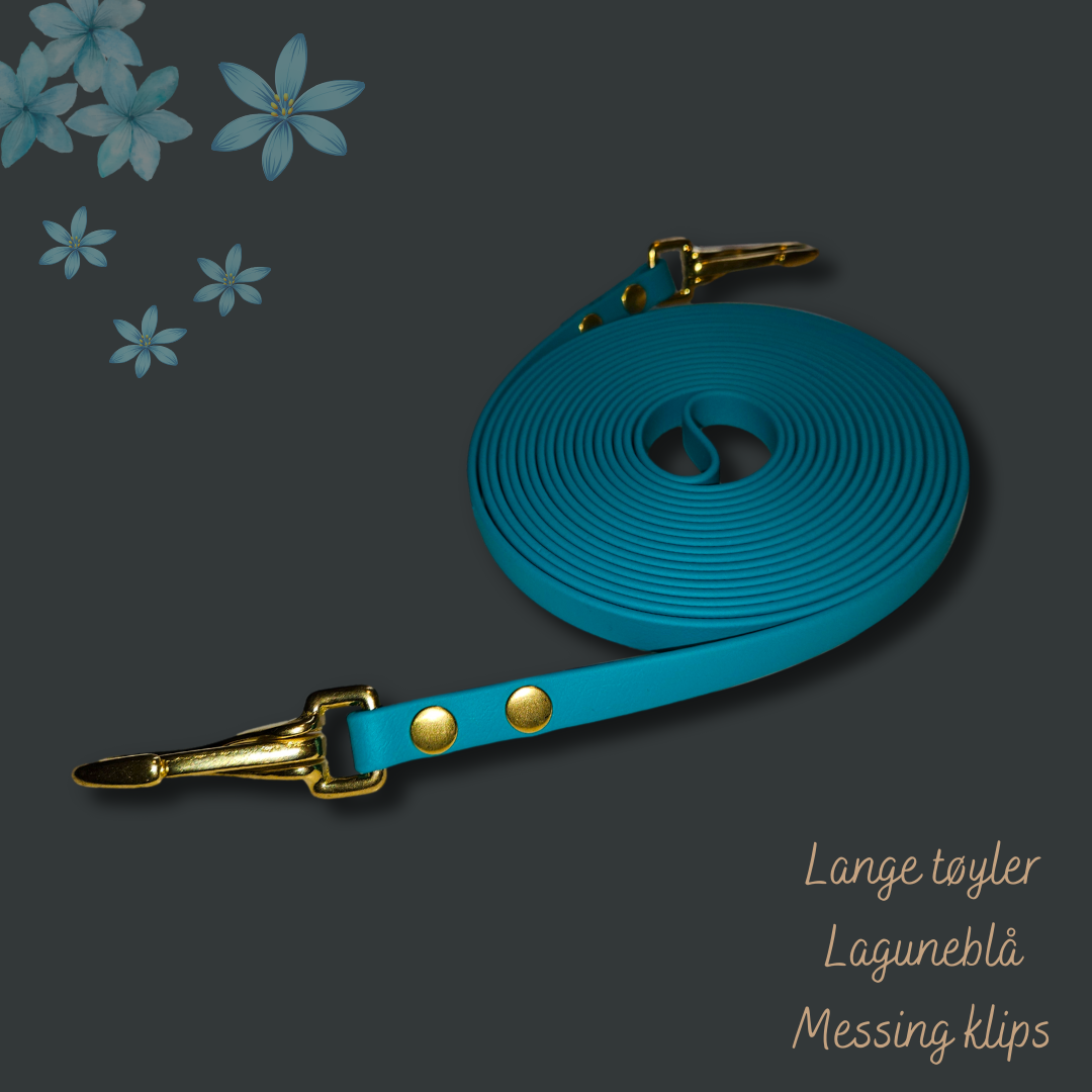 DIY Lange tøyler - valgfri farge/krok
