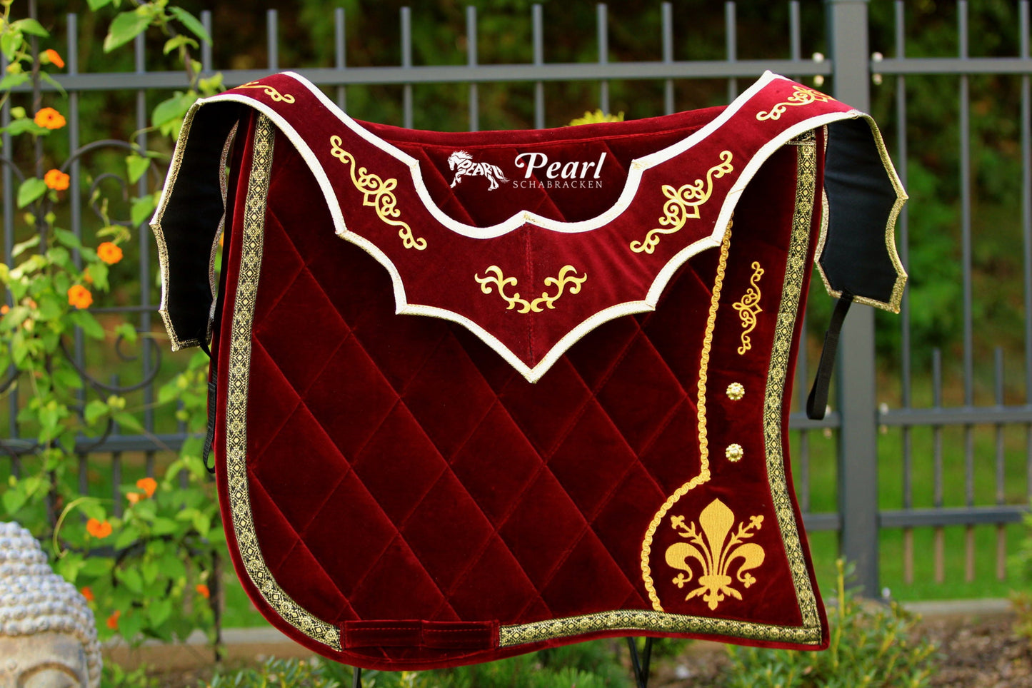 Pearl barokk sjabrak - Svart - Full