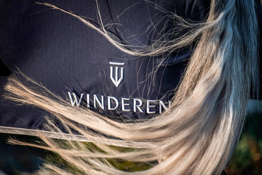 Winderen Thermo Clear dekken - Blå/lys grå str 145