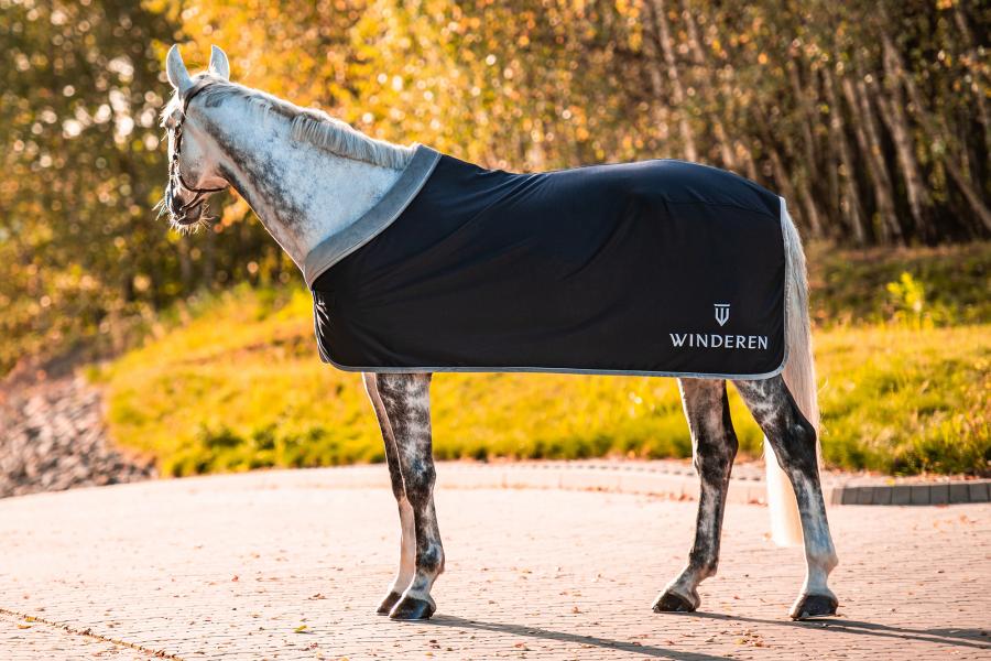 Winderen Thermo Clear dekken - Blå/lys grå str 145