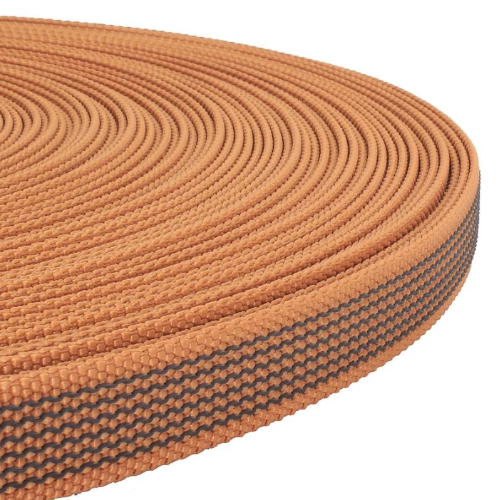 Gummiweb - Cognac 20 mm