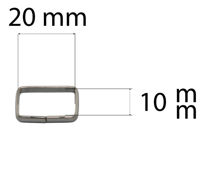 Flat Loop Rustfritt stål