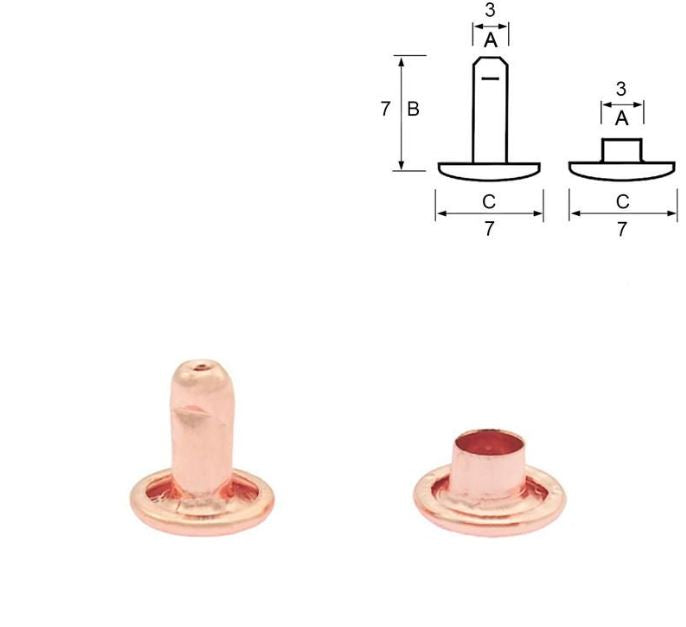 Niter Rosegull - dobbelt hode