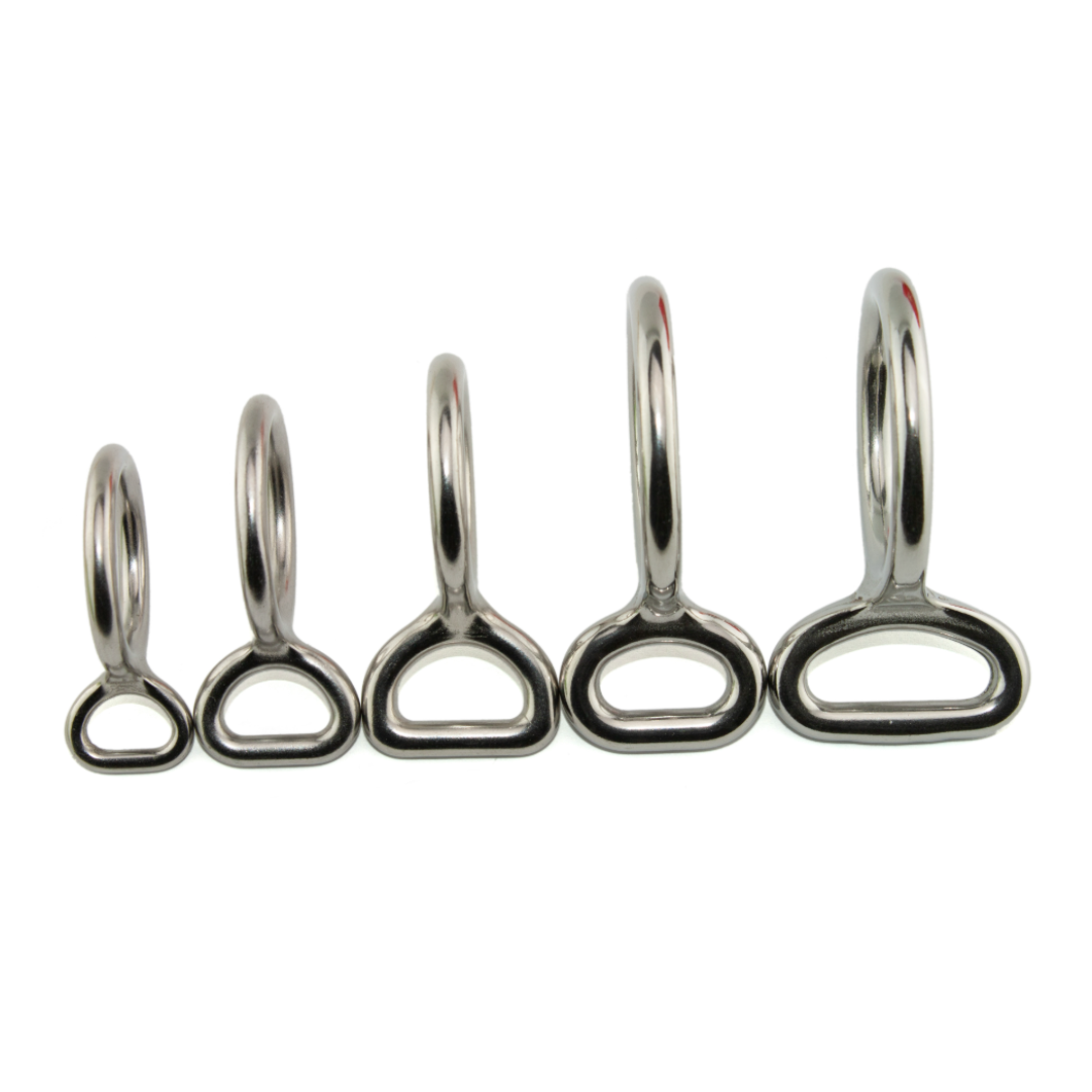 O-ring med fast øye - rustfri