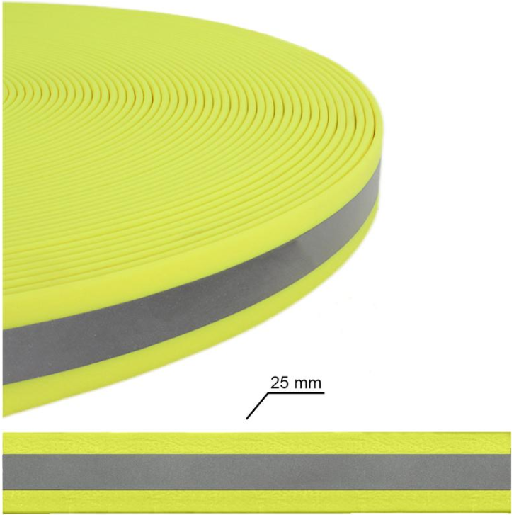 PVC - Neon Gul Refleks