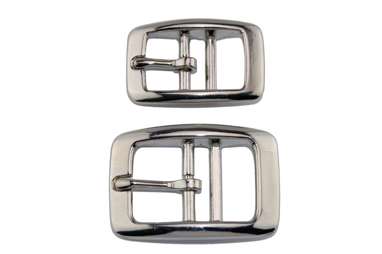 Dobbelstang spenne Forniklet