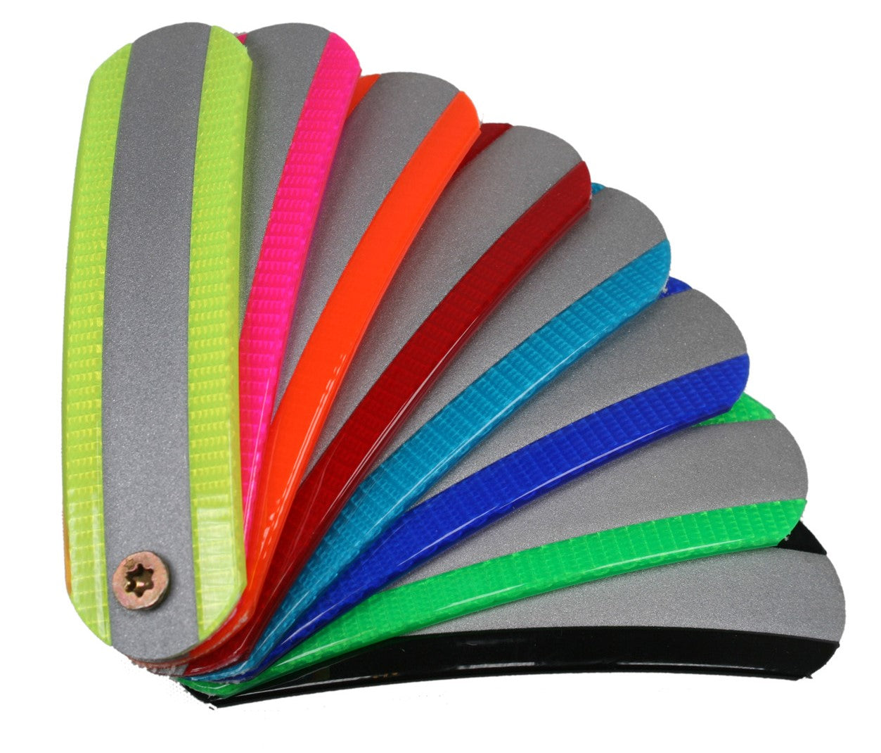 Gold refleks halsbånd 25mm - Sølvspenne