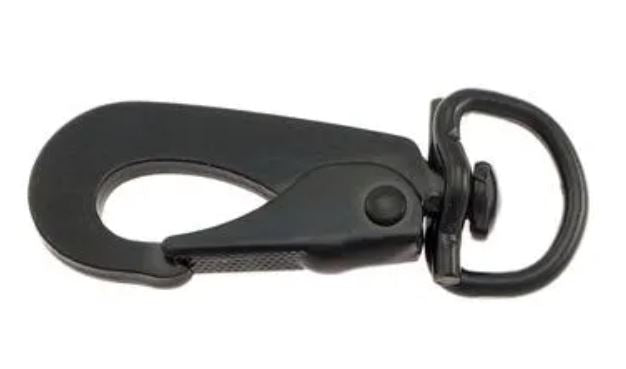 BGB svenskekrok svart - 16 x 58mm