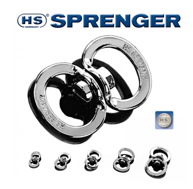 Dobbel svivel - HS sprenger 19mm