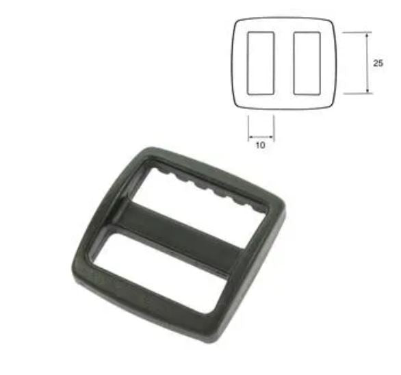 Glidespenne Acetal - Svart - 10pk