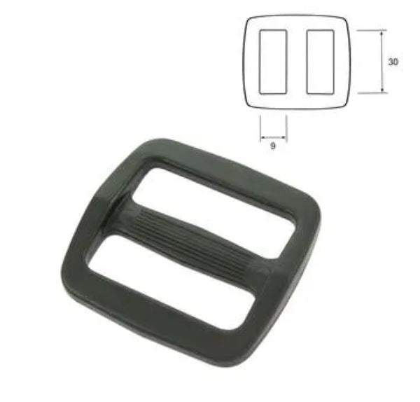 Glidespenne Acetal - Svart - 10pk