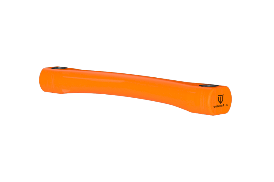 Winderen munnstykke - Oransje - Rigid