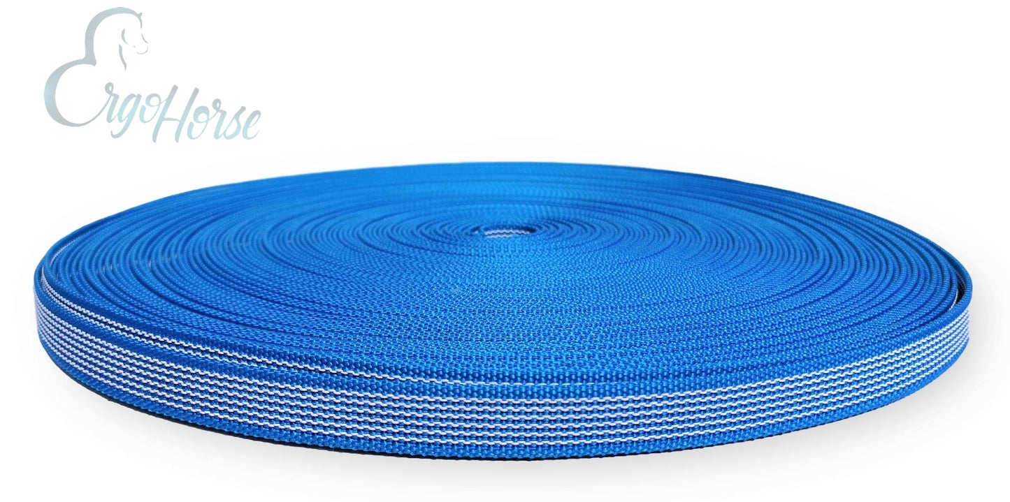 Gummiweb 20mm - Blå