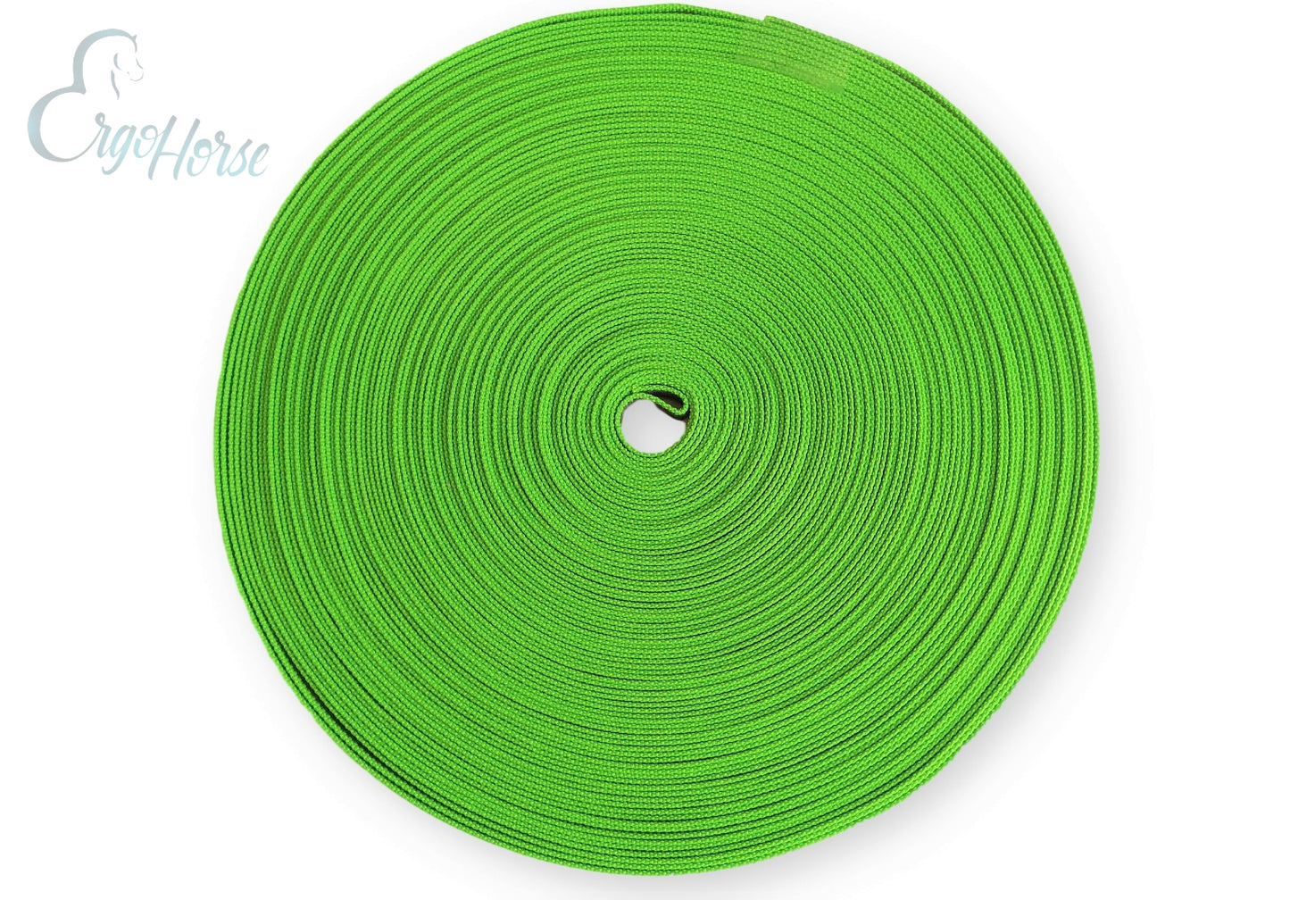 Gummiweb 20mm - Limegrønn