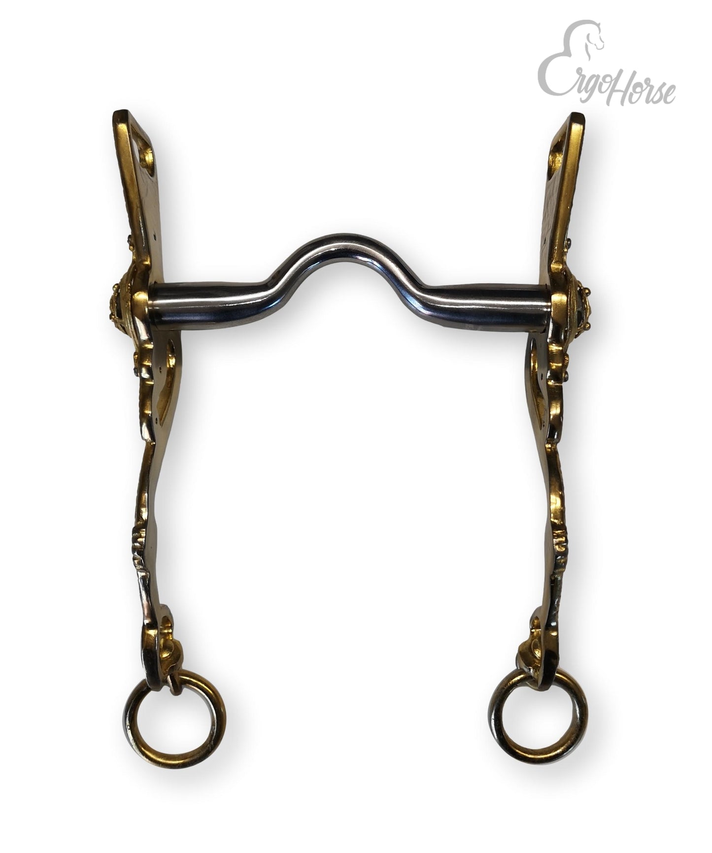 Renaissance stangbitt - messing