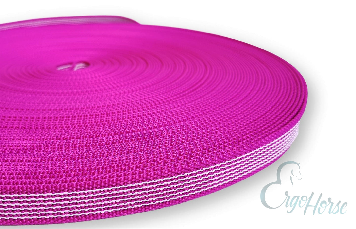 Gummiweb 20mm - Rosa