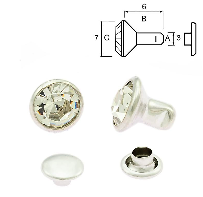 Rund Chaton diamant - Blank