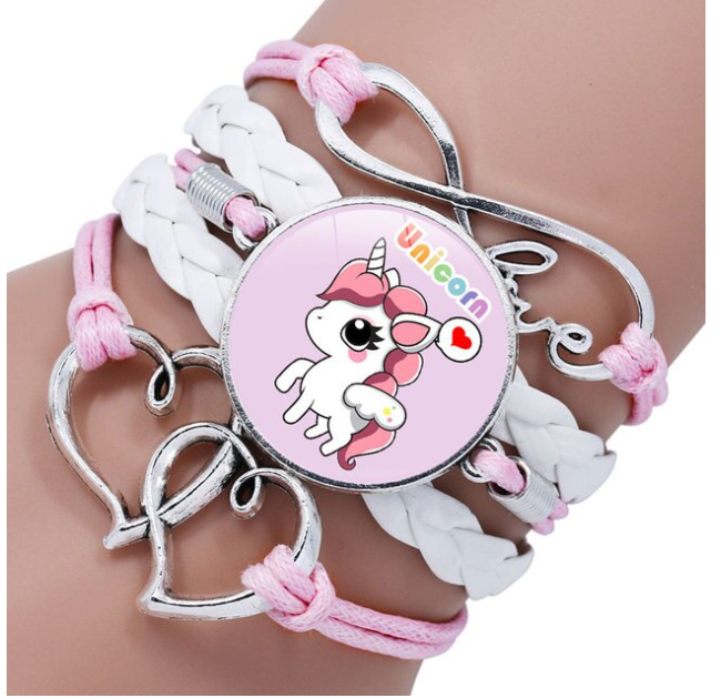 Enhjørning armbånd