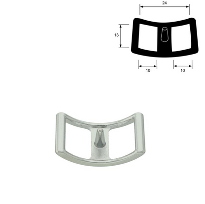 Conway spenne - Forkrommet
