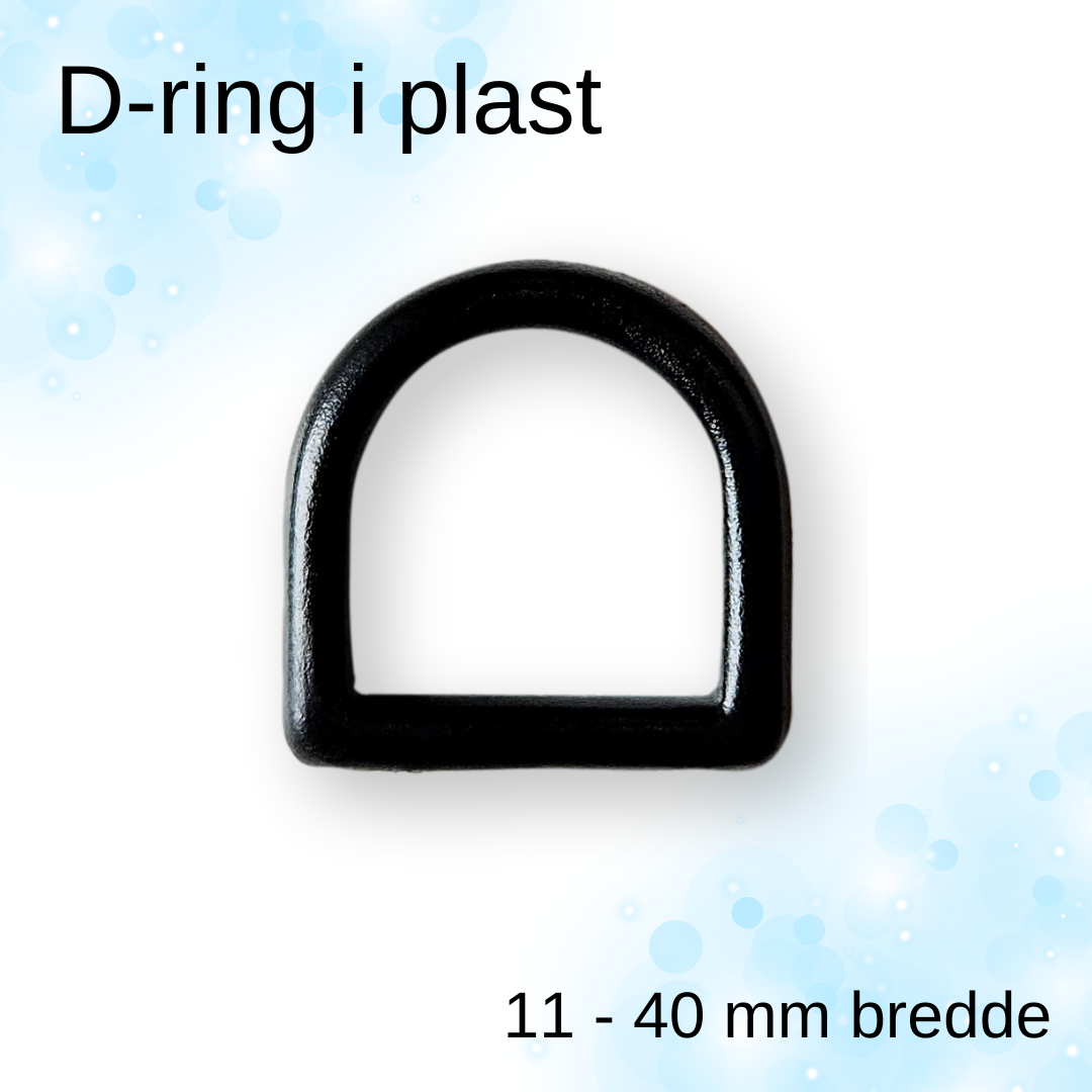 Plastikk D-ring