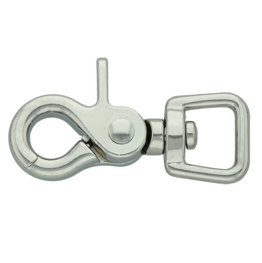 Trigger snap - Forkrommet 16x62mm