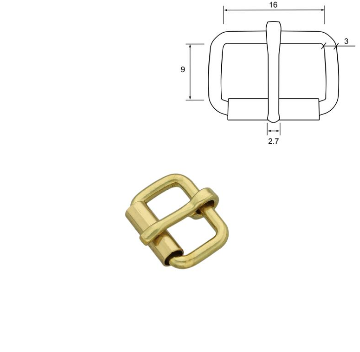 Rullespenne - Heavy duty - Messing