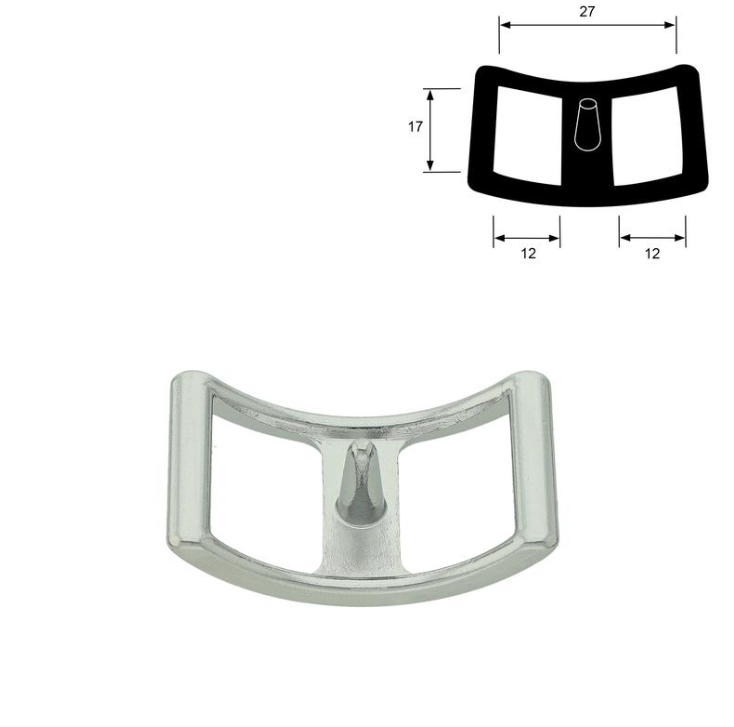 Conway spenne - Forkrommet