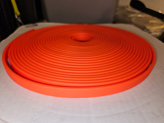 Beta Super Heavy Biothane - 13 mm Neon Oransje