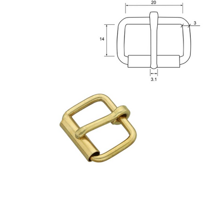 Rullespenne - Heavy duty - Messing