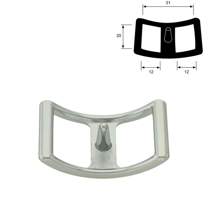 Conway spenne - Forkrommet