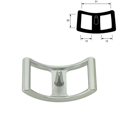 Conway spenne - Forkrommet