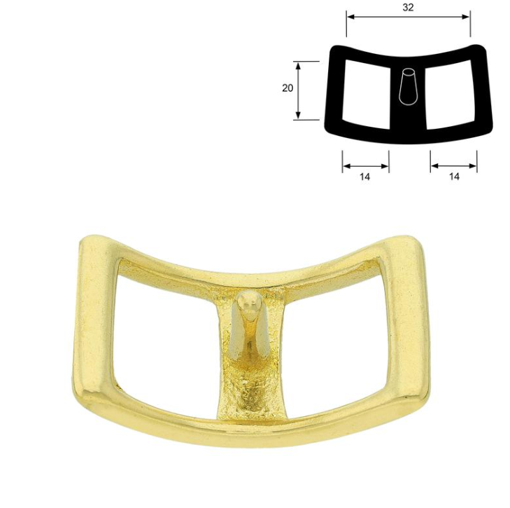 Conway-spenne i messing