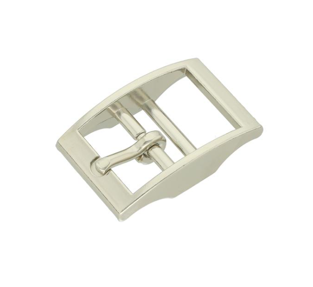 Dobbelstang spenne - Forniklet -Firkantet