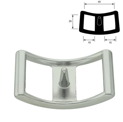 Conway spenne - Forkrommet