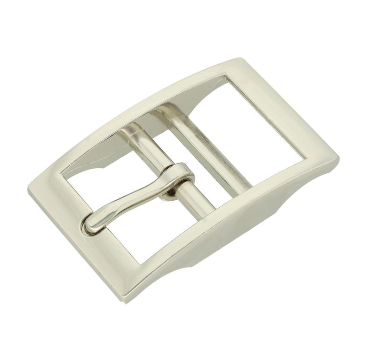 Dobbelstang spenne - Forniklet -Firkantet