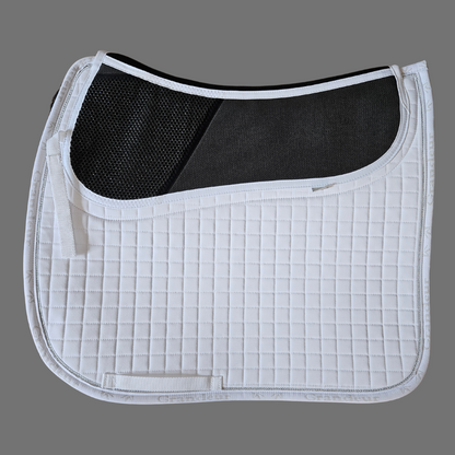 Grandeur Physio Pad Dressur - HVIT - Inkl Innlegg