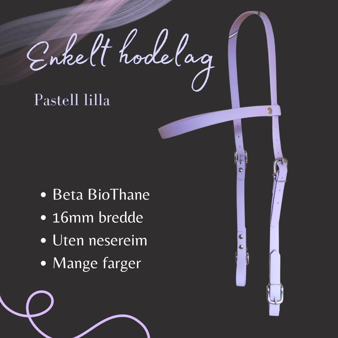 Enkelt beta hodelag - 16 mm