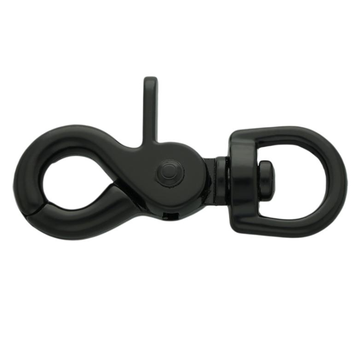 Trigger snap - Svart 13x61 mm