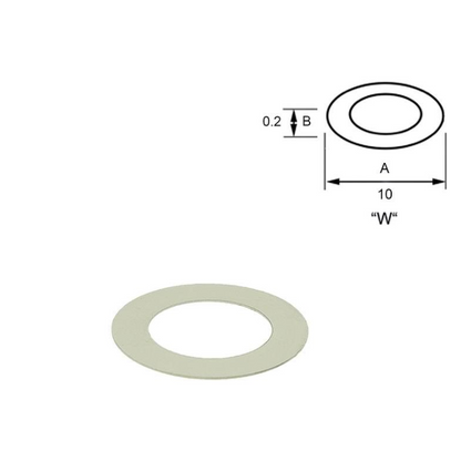 Maljer Formessinget - 5.2 mm bredde x 5,5mm høyde