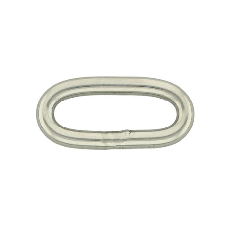 Oval Ring 25 mm – Rustfritt stål