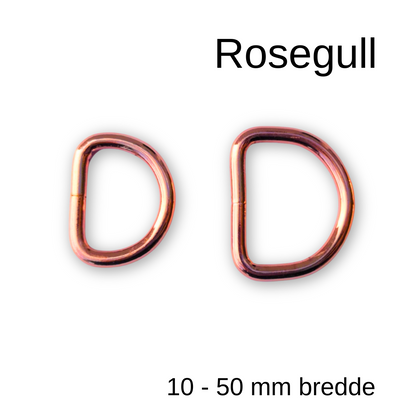 D-ring Roségull