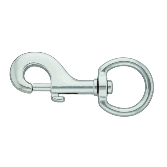 Pistolkrok 28 x 100mm - Forkrommet