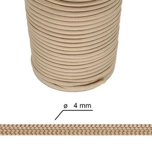 Paracord - 4 mm Tan (beige)