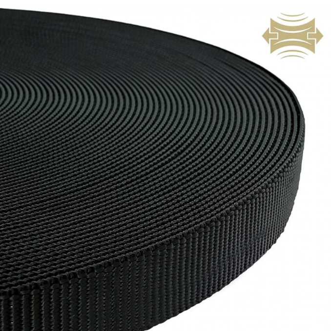 Ultraflex Elastisk Webbing 25 mm (Metervare)