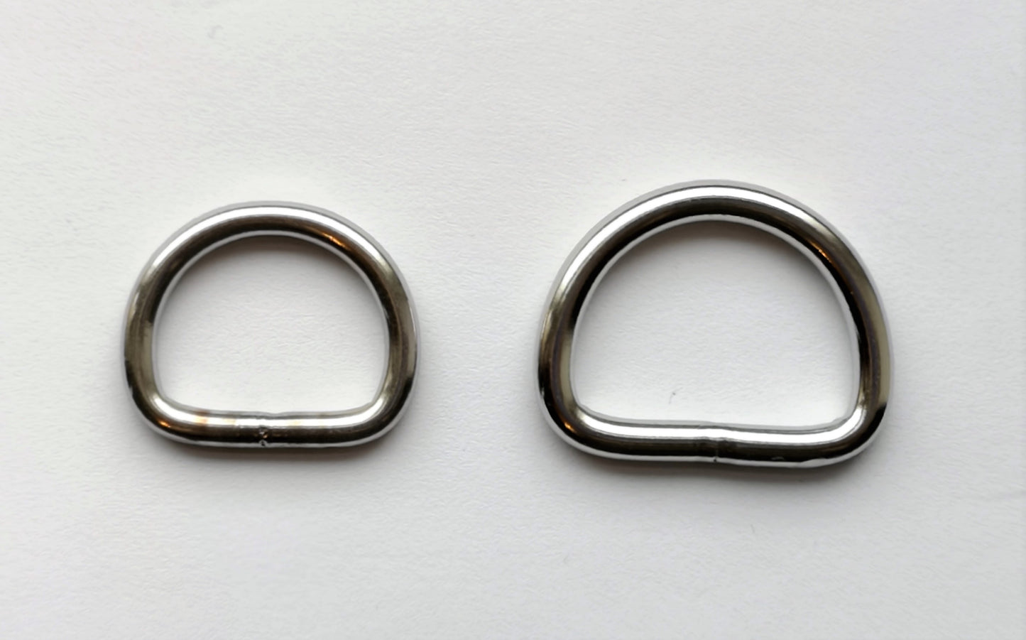 D-ring rustfritt stål
